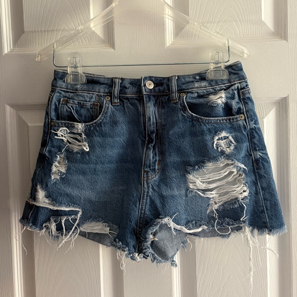 🩵 American Eagle Distressed Denim Shorts 6 Comfort Stretch Bundle 3 for $20